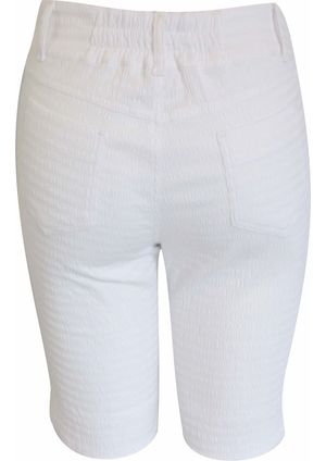 Shorts Pau a Pique anarruga Branco