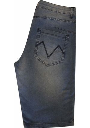 Bermuda Pau a Pique Jeans Claro