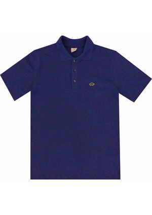 Camisa Pau a Pique Polo Azul Bic