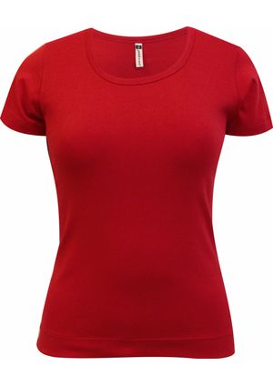 Baby look Pau a Pique Vermelho