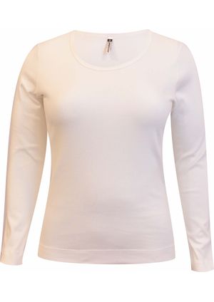 Blusa Pau a Pique m/l básica Off White