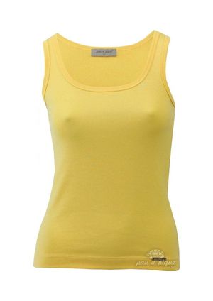 Regata Pau a Pique básica Amarelo