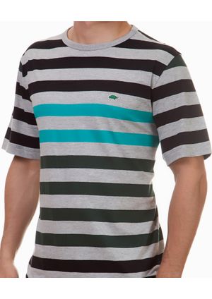 Camiseta Pau a Pique listrada Verde