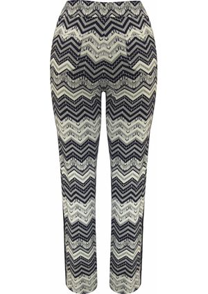 Calça Pau a Pique Pantalona Azul Marinho