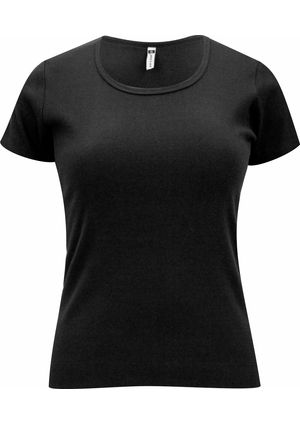 Baby look Pau a Pique Monise Preto