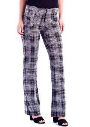 Calça Pau a Pique estampada Preto