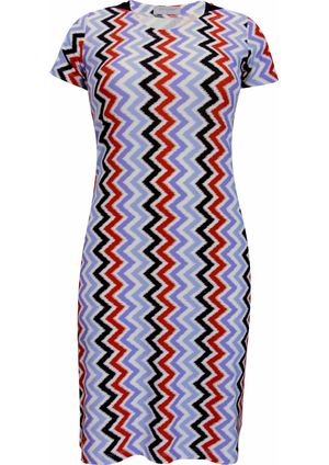 Vestido Pau a Pique estampado Azul