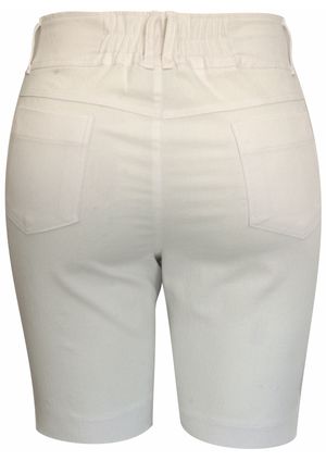 Shorts Pau a Pique Básico Sarja Branco