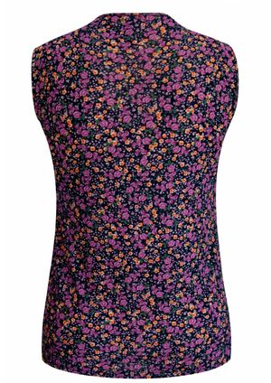 Regata Pau a Pique Estampada Roxo