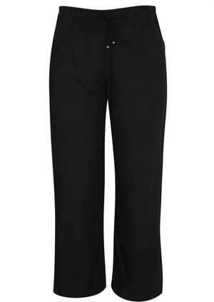 Calça Pau a Pique Viscose Preto