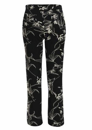 Calça  Pau a Pique Floral Preto