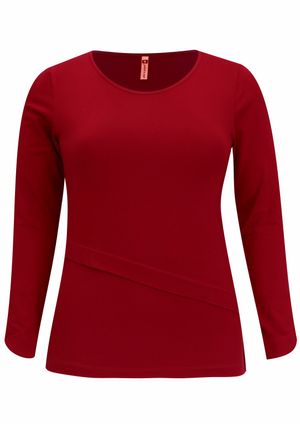 Blusa m/l Pau a Pique Básica Vermelho