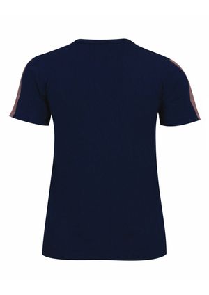 Blusa Pau a Pique Básica Manga Curta Azul Marinho