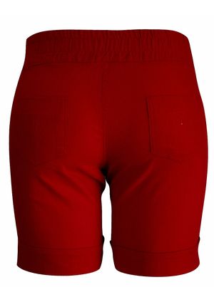 Shorts Pau a Pique Linho Vermelho