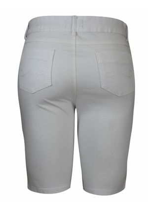 Bermuda Pau a Pique Jeans Branco
