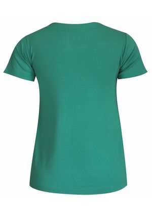 Blusa Pau a Pique Básica Turquesa