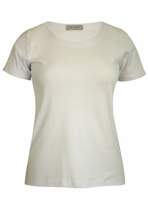 Blusa Pau a Pique Básica Manga Curta Branco