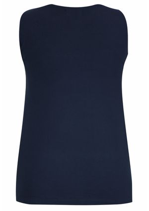 Regata Pau a Pique Básica Azul Marinho