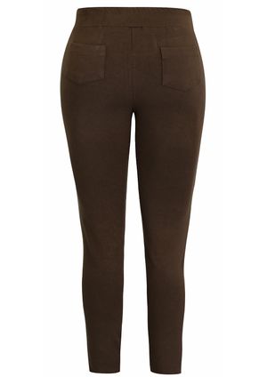 Calça Pau a Pique Moletinho Marrom
