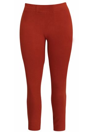 Calça Pau a Pique Moletinho Telha