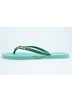Kit de Chinelo e Necessáire Verde | Pau a Pique
