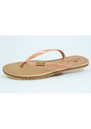 Kit de Chinelo Trançado  e Necessáire Salmom | Pau a Pique