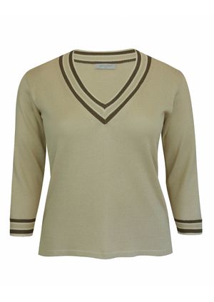Blusa 3/4 Pau a Pique Modal Creme