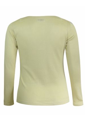 Blusa Manga Longa Pau a Pique Modal Creme