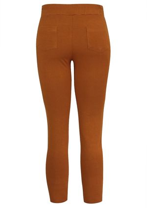 Calça Pau a Pique Moletinho Mostarda
