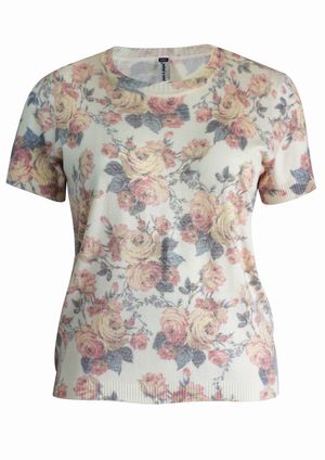 Blusa m/c Pau a Pique Modal Rosê