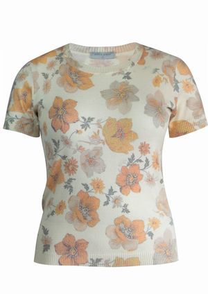 Blusa m/c Pau a Pique Modal Amarelo