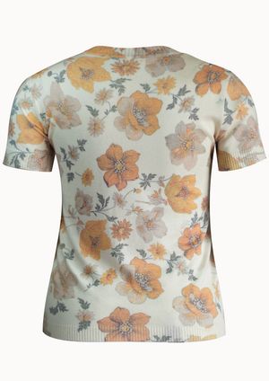 Blusa m/c Pau a Pique Modal Amarelo