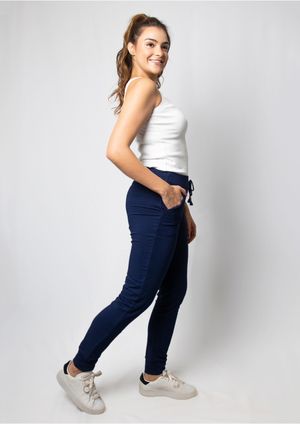 Calça Jogger Pau a Pique Básica Azul Marinho