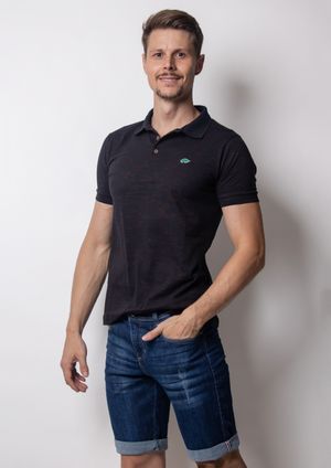Bermuda Pau a Pique Jeans Azul
