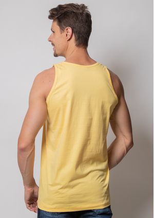 Regata Pau a Pique cavada Amarelo