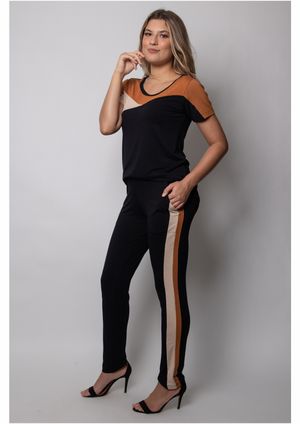 Calça Pau a Pique Básica Preto