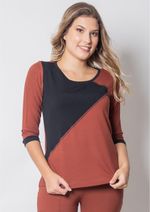 BLUSA-PAU-A-PIQUE-MOLETINHO-3-4-RECORTE-BICOLOR-9215-MARROM-F2