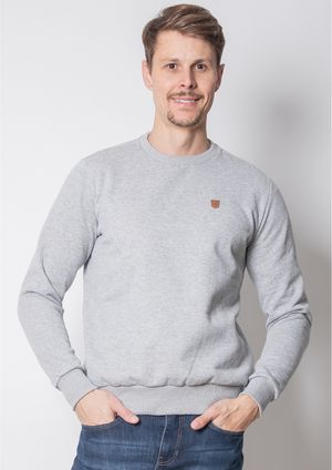 Blusa Pau a Pique Moletom Cinza