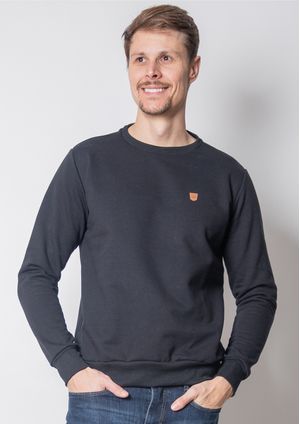 Blusa Pau a Pique Moletom Preto
