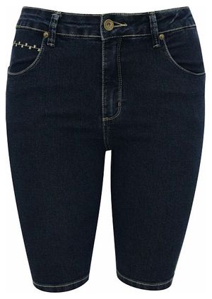 Bermuda Pau a Pique Azul Jeans