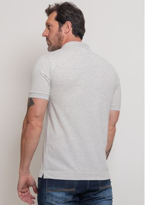 Camisa Polo Pau a Pique Piquet Mescla