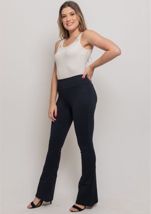Calça Básica Pau a Pique Bailarina Preto