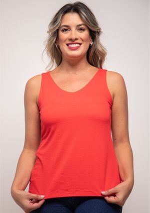 Regata Pau a Pique Básica Coral