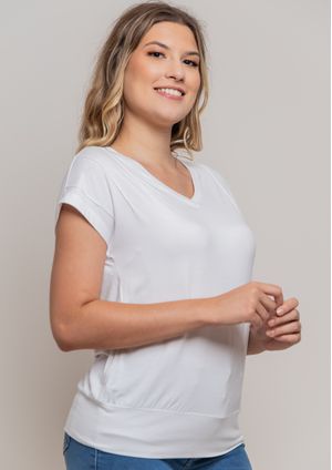 Blusa Pau a Pique Básica Branco