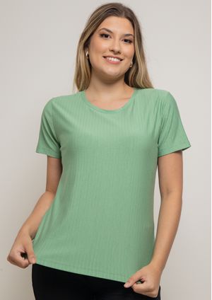 Blusa Pau a Pique Básica Verde