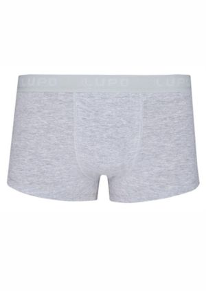Cueca Sunga Algodão Lupo - Cinza Mescla - 00480 | Pau a Pique