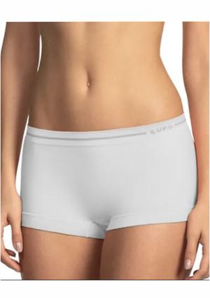 Calcinha Lupo Boxer - Loba - Branco - 41800 | Pau a Pique