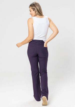 Calça Pau a Pique Básica Azul Marinho