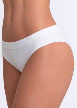 Calcinha Lupo - Loba - Branco - 40400 | Pau a Pique