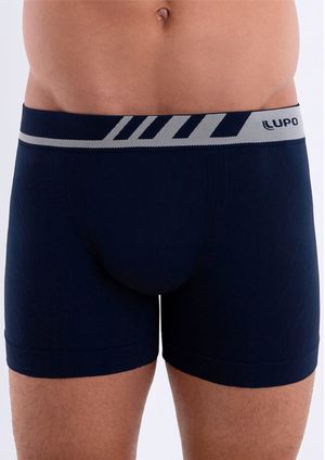 Cueca Boxer Microfibra Lupo - Azul Marinho - 00671 | Pau a Pique